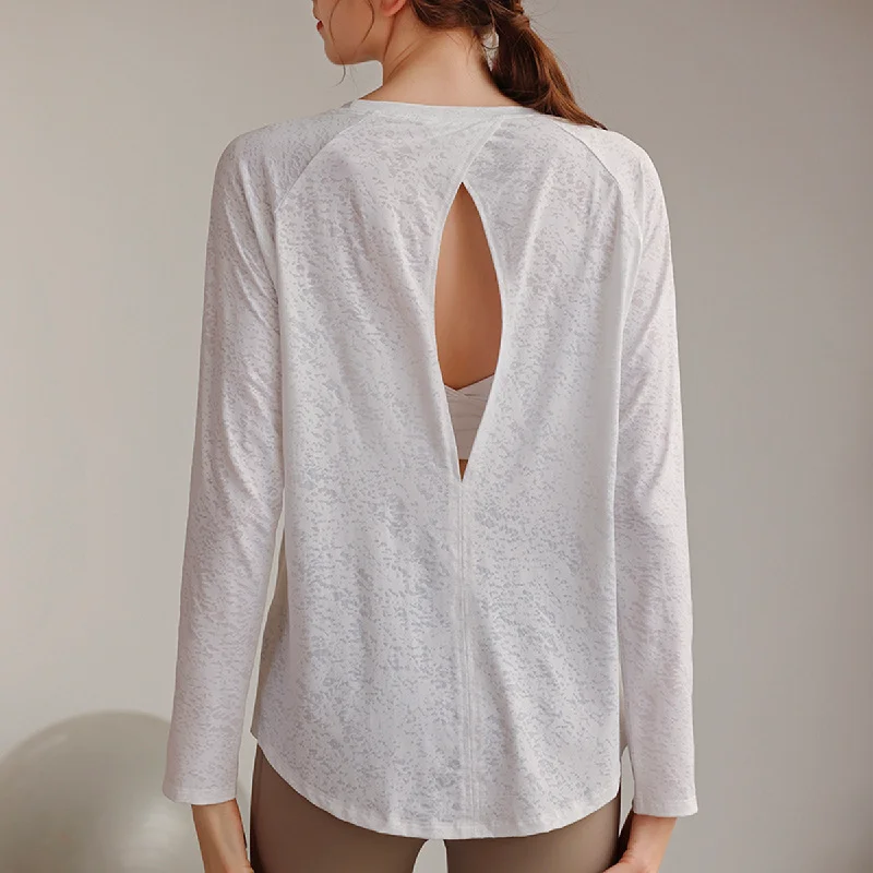 Weekend Bargains Just for You Jacquard Yoga Pullover