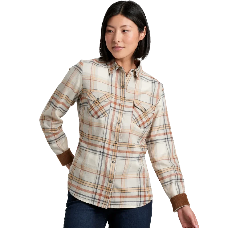 Weekend Deals That Wow Women's Tess Flannel Long Sleeve Shirt