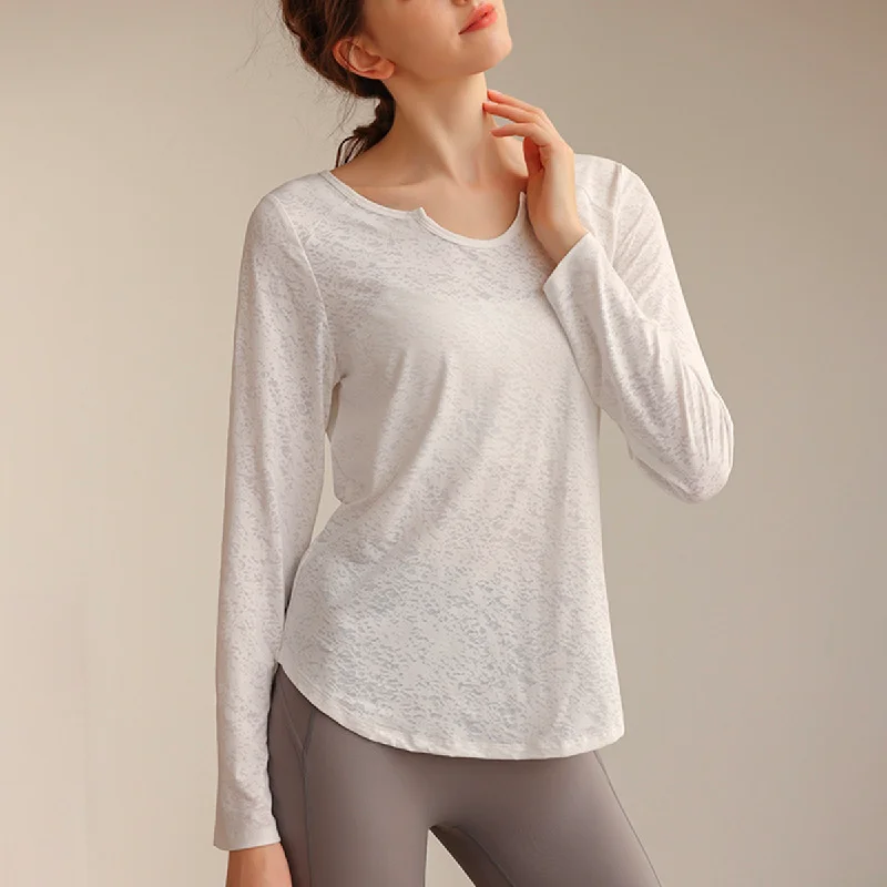 Extra Savings Jacquard Yoga Pullover
