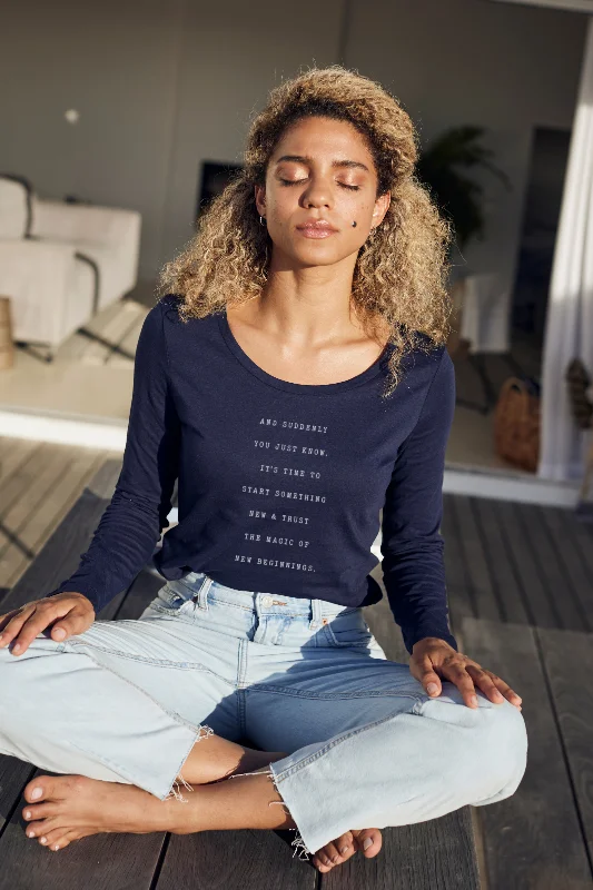 Super Deal "New Beginnings" Long Sleeve Tee