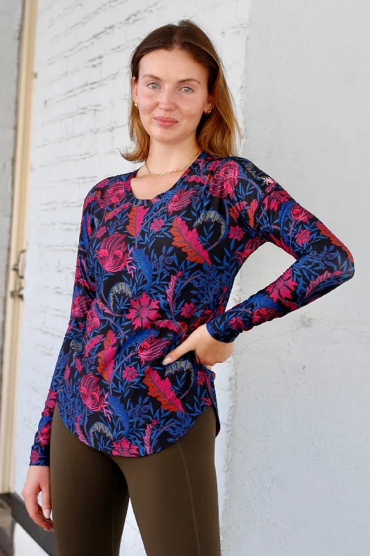Weekend Discounts Worth Grabbing St. Clair Long Sleeve (black floral)