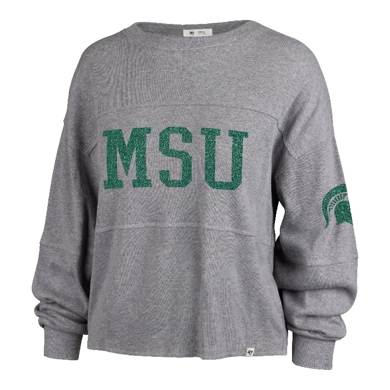 Weekend Savings Extravaganza MICHIGAN STATE SPARTANS GET LOUD '47 JADA LONG SLEEVE TEE WOMENS
