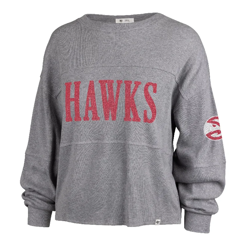 Unmissable Offer ATLANTA HAWKS '47 JADA LONG SLEEVE TEE WOMENS