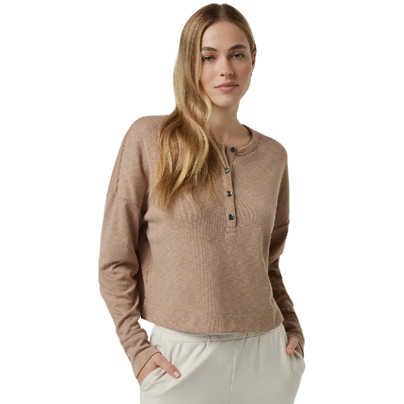 Reduced Price Women's Long Sleeve Sunrise Oversize Henley