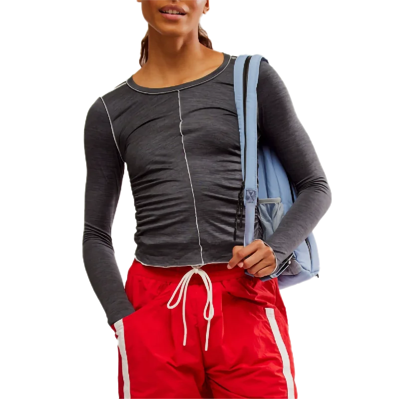 Now or Never Women's Right on Run Long Sleeve Layer