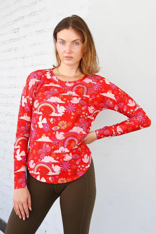 Weekend-Only Price Drops St. Clair Long Sleeve (peace, love, & running)