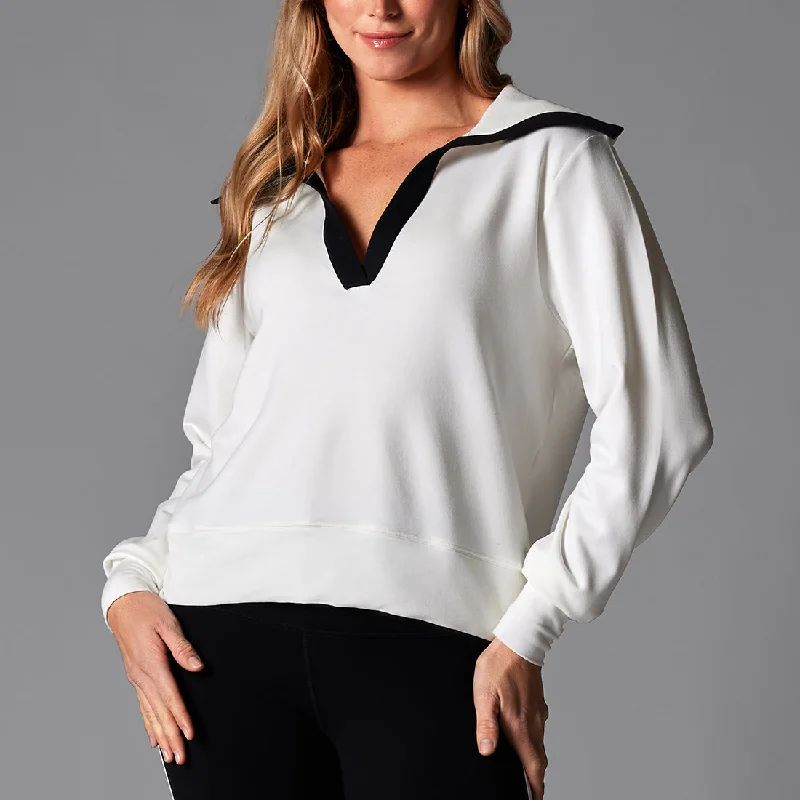 Half Price TaviLuxe™ Cozy Collared Sweatshirt