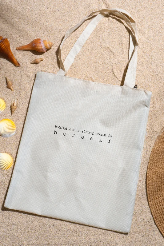 Weekend Specials to Relish "Strong Woman" Tote Bag