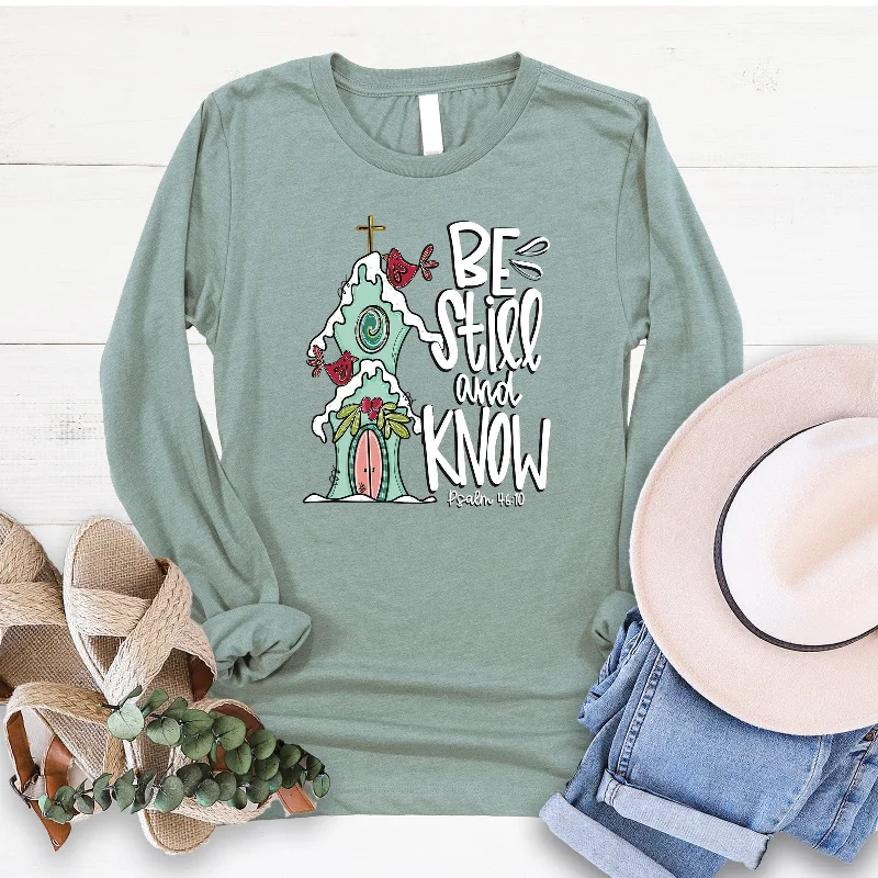 Weekend Bargains to Snag Winter Church Be Still Long Sleeve