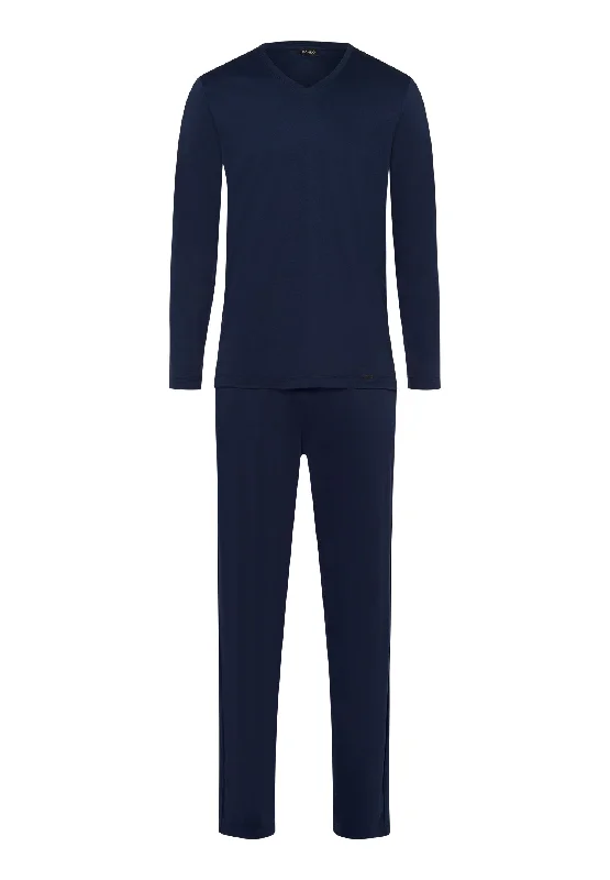 Flash Deal Night Selection Cotton Pajama Set | Deep Navy 75109-1610