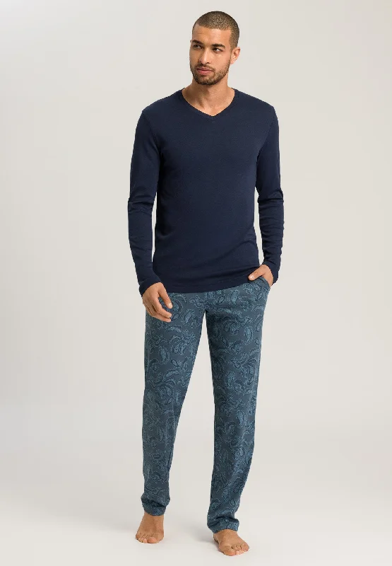 Aqua Paisley