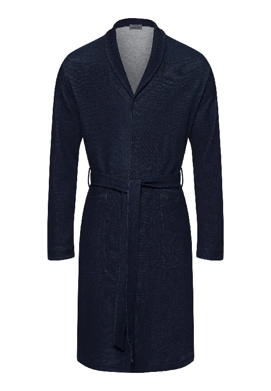 Early Access Cozy Living Shawl Collar Robe 110cm | Notte 75888-2865