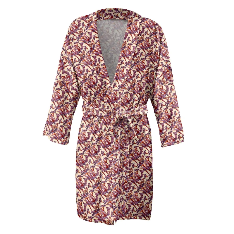 Overstock Clearance Butterfly Floral Robe