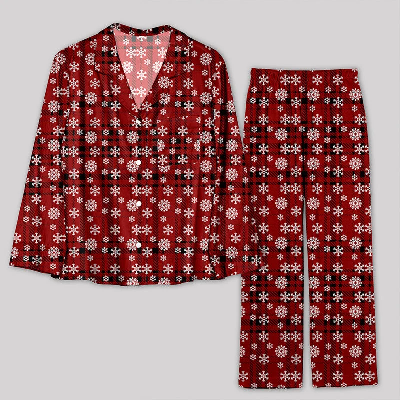 New Deal Christmas Snowflake Pajamas Set