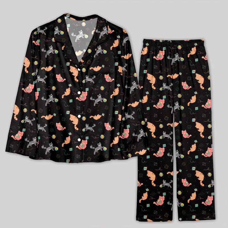 Deep Savings DND Dice Cat Pajamas Set