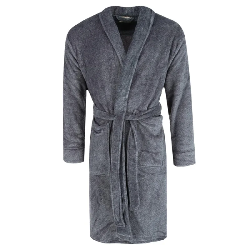 Hurry In Majestic International Men's Cozy Fleece Robe