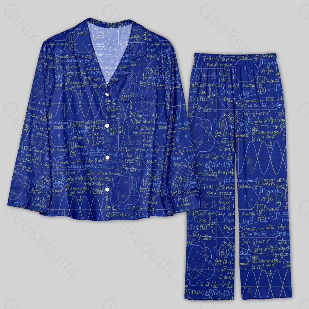 Best Choice Math Function Curve Pajamas Set