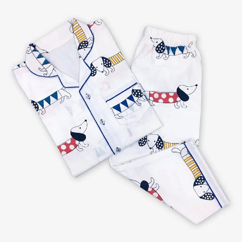 Weekend Deals That Sizzle Men Puppy Love Pajama Set