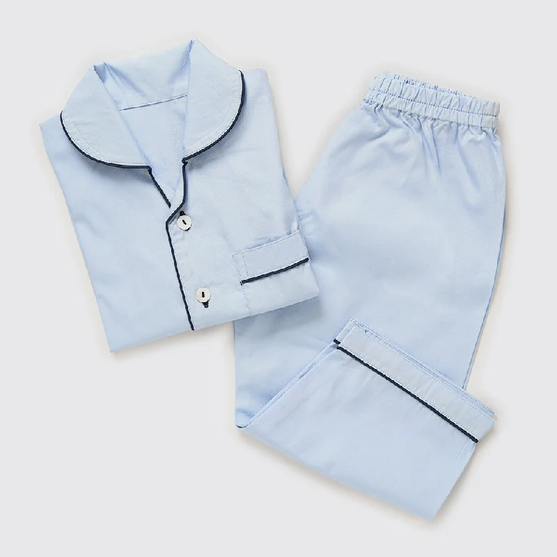 Stock Up Men Sky Blue Pajama Set