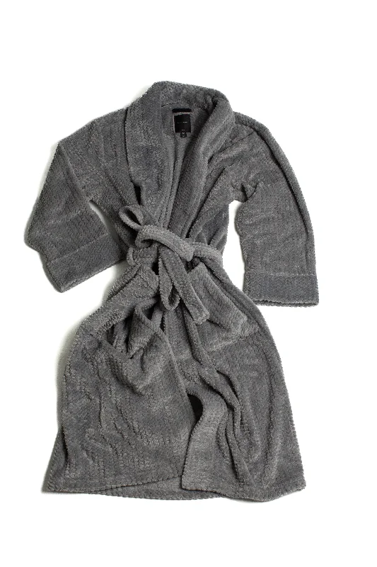 Special Discount Mosaic Shine Robe in Grey