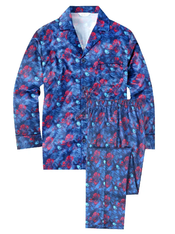 Limited Offer Men's Premium Satin Pajama Sleepwear Set