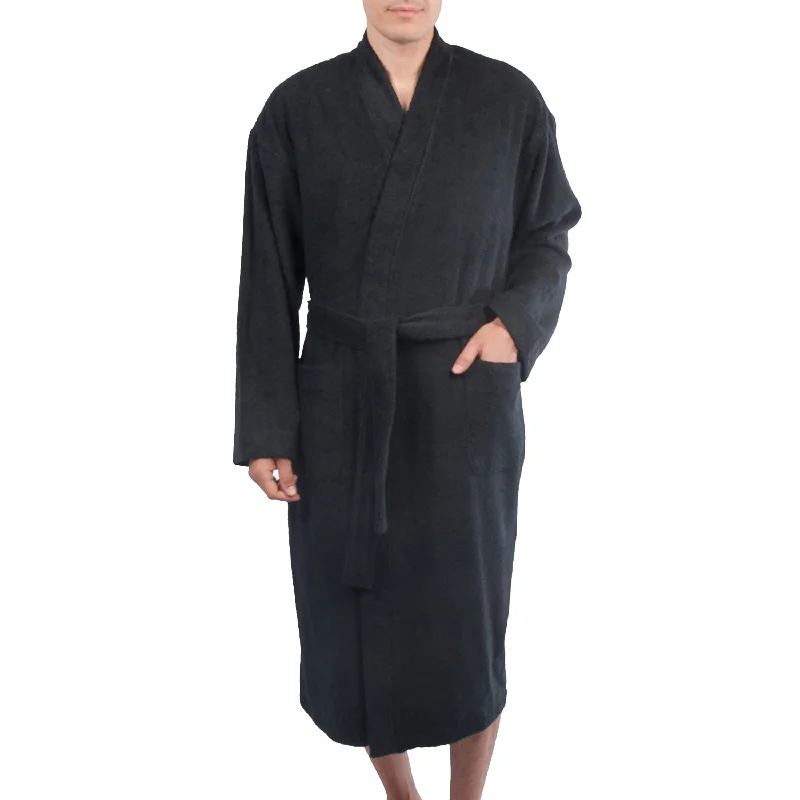 Today's Deal Residence Loop Terry Velour Kimono Robe