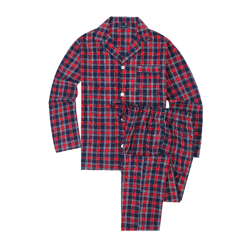 Weekend Offers That Sizzle Mens Pajamas Set - 100% Cotton Flannel Pajamas for Men