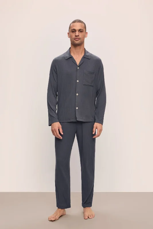 Year-End Deals William TENCEL™ Modal Rib Long PJ Set