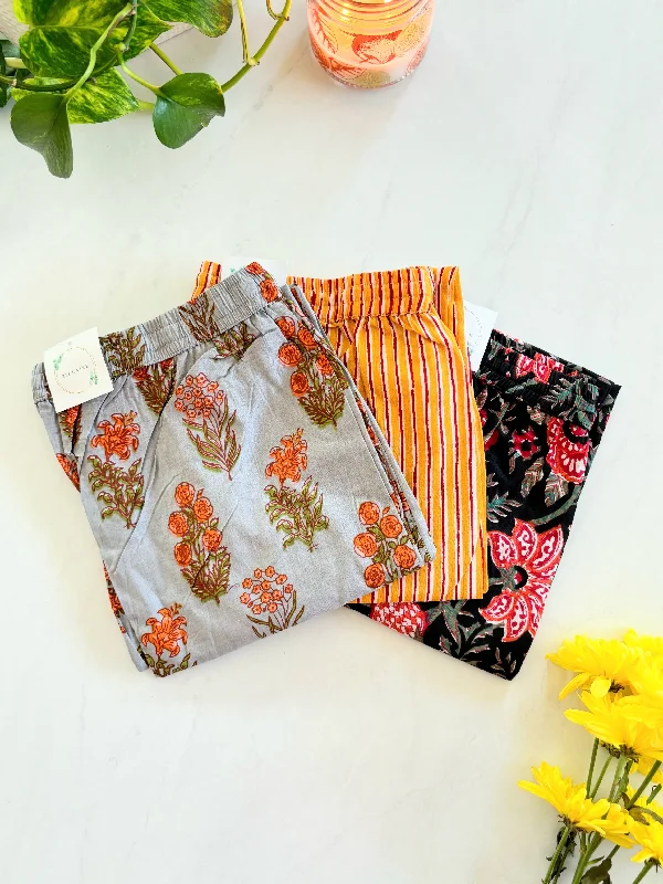 Weekend Bargains Just for You 3-Pack Cotton Pajama Pants Bundle