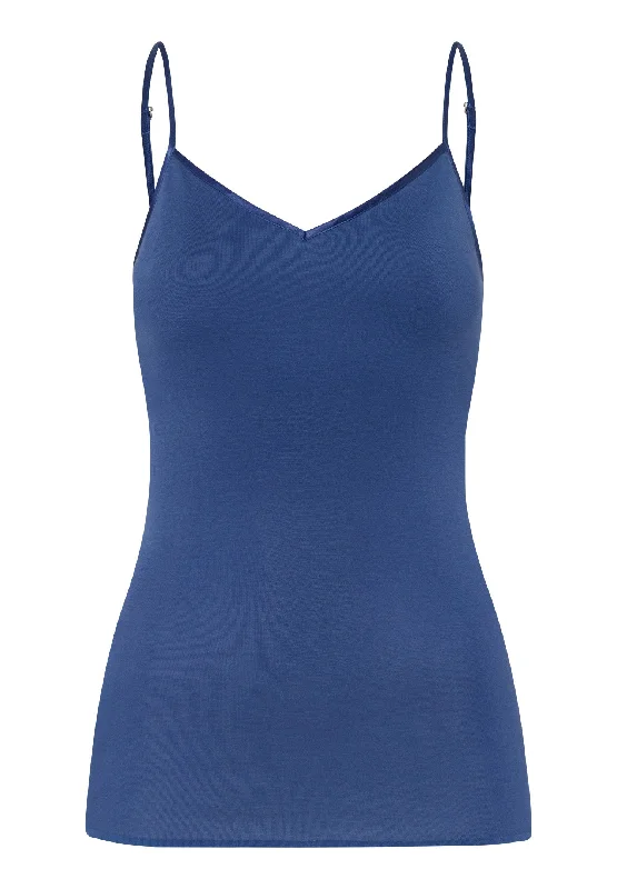Weekend Deals That Sizzle Cotton Seamless Padded Cotton Camisole | True Navy 71605-2604 Weekend Deals That Sizzle Cotton Seamless Padded Cotton Camisole | True Navy 71605-2604