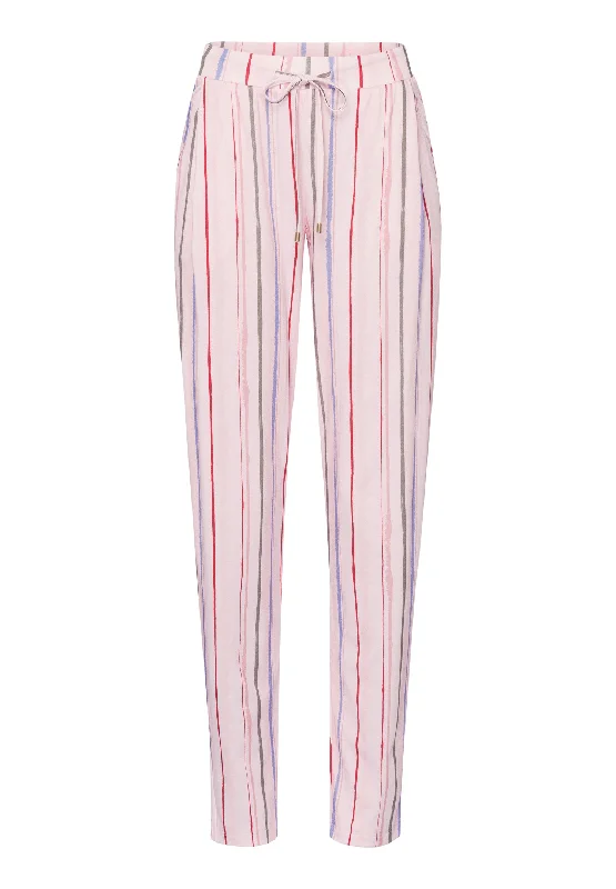 Super Bargain Sleep And Lounge Knit Pants Print | Painted Stripe 77882-2366