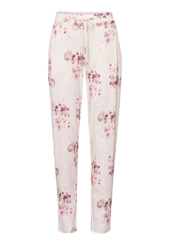 Today's Deal Sleep And Lounge Knit Pants Print | Watery Blossoms 77882-2367
