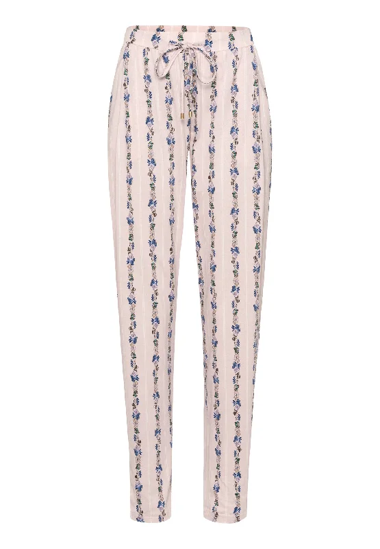 Final Clearance Sleep And Lounge Knit Pants Print | Feminine Stripe 77882-2391