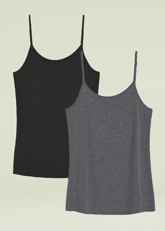 Weekend Specials to Celebrate Women's Bamboo Viscose Cami Pajamas Top Spaghetti Straps Tank Top Weekend Specials to Celebrate Women's Bamboo Viscose Cami Pajamas Top Spaghetti Straps Tank Top
