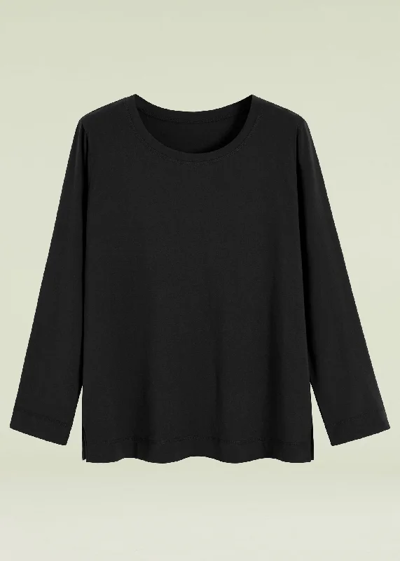 Weekend Sale: Don't Miss Out Women's Soft Cotton Long Sleeves Pajama Top Sleep T-Shirt Weekend Sale: Don't Miss Out Women's Soft Cotton Long Sleeves Pajama Top Sleep T-Shirt