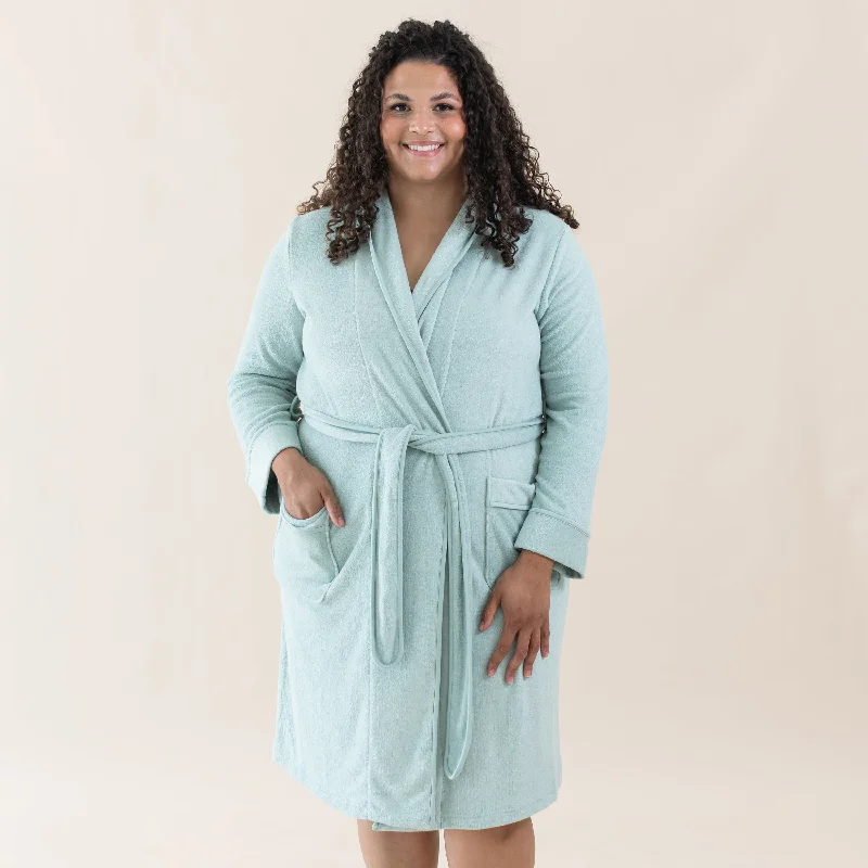 Steals and Deals Adult Robe in Sage