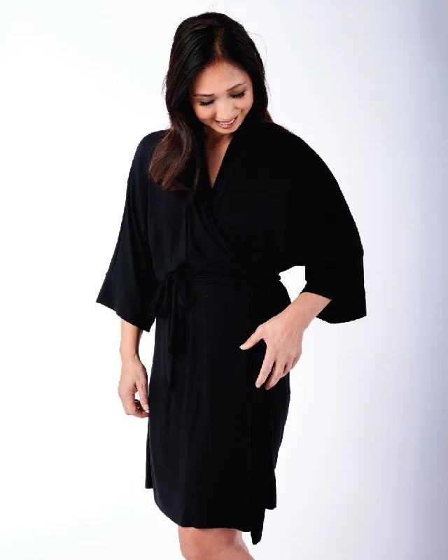 Time-Sensitive Meina Robe with Drain Belt