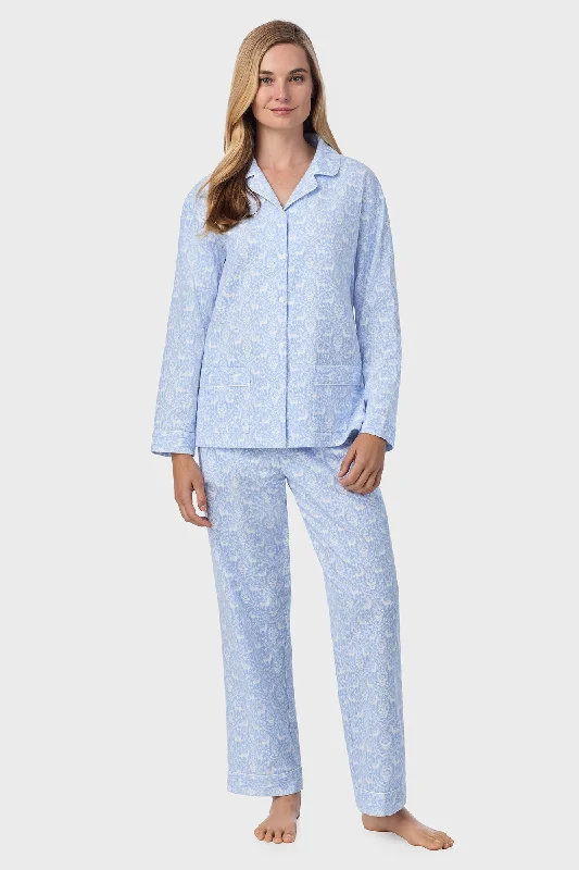 Weekend Deals That Please Blue Nordic Tyrolean Women's Pajama