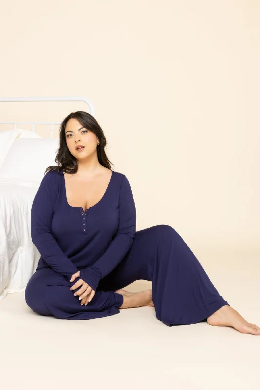 Overstock Clearance Deep Sleep Bell Bottoms - Night Navy