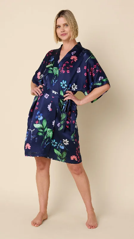 Today Only Deerly Silk Kimono Robe