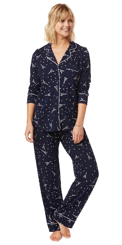 Weekend Specials to Celebrate Étoile Pima Knit Classic Pajama Set