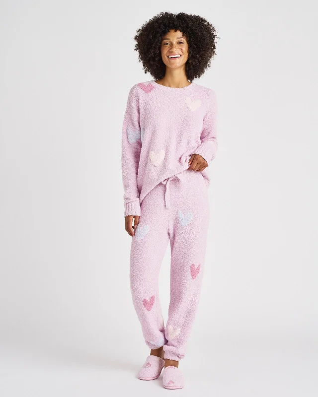 Weekend Savings Fiesta Fuzzy Sweater PJ Set