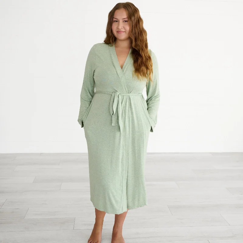 Weekend Sale: Don't Miss Out Heather Sage Women's Robe