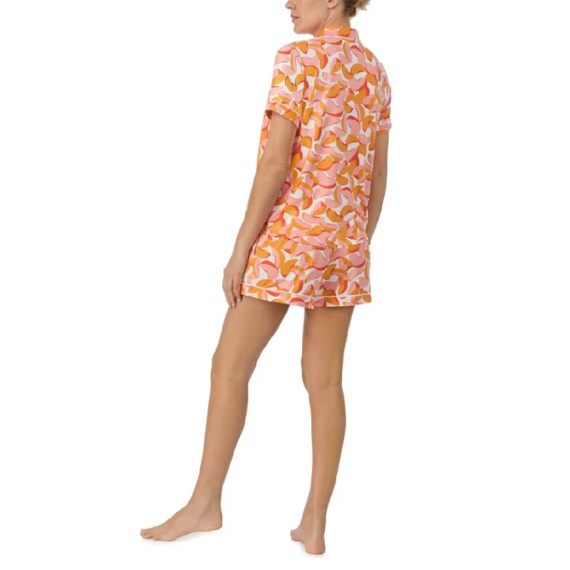 Online Deal Kate Spade Notch Collar Short PJ Set