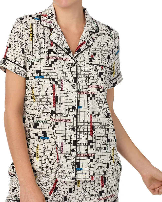 Don't Delay Kate Spade Short PJ Set