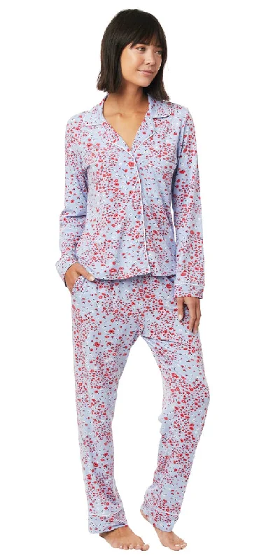 Weekend Extravaganza: Shop Now Classic Knit Pajama Set - Primrose Floral Print