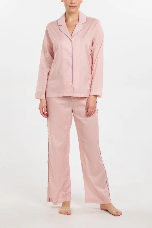 Weekend Specials to Savor Wide Leg Sport PJ Set - Peach Whip