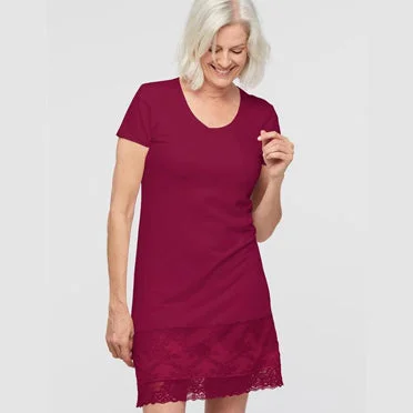 Final Clearance Lusome Holiday Gabriela Nightie Ruby