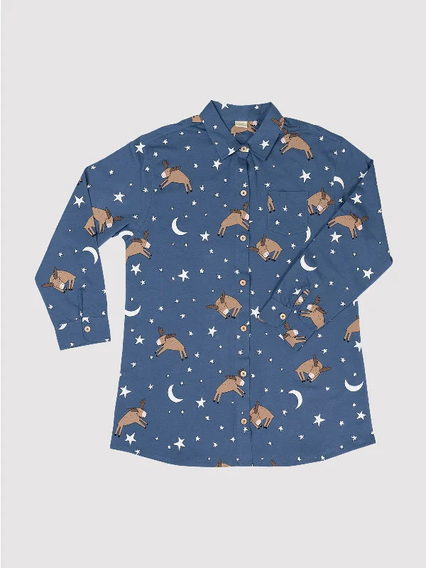 Limited Offer Moose Be Dreaming Button Nightshirt