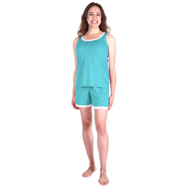 Weekend Savings Galore Women's Moisture Wicking Shorty Pajama Set